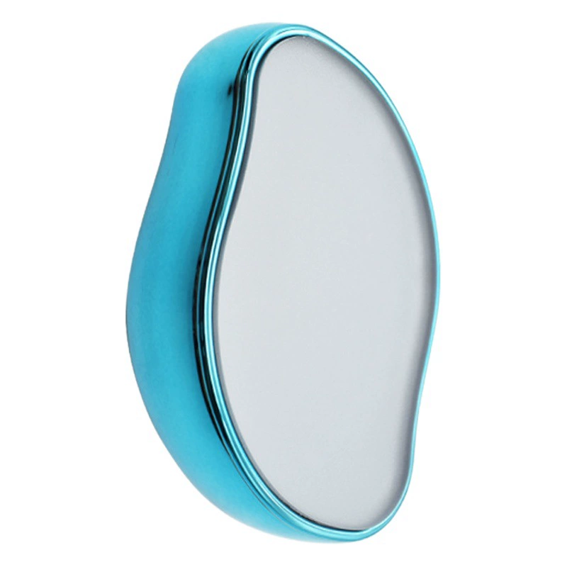 Нано скраб инструмент для удаления волос Бритье Хрустальное стекло Отшелушивающий ручной скраб мытье многократное использование