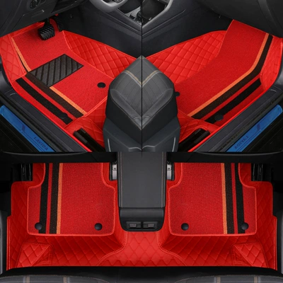 Ayaqaltılar (Kovriklər) Schinee Foot Mats, Wear-resistant and - no-threshold-included-big-red-big-red-snowy-silk