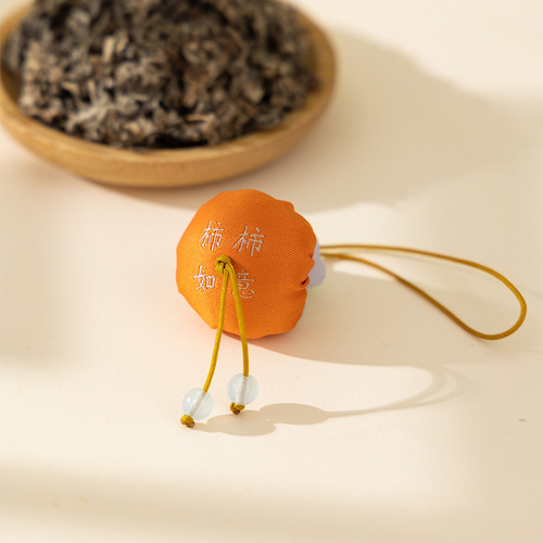 Easter lucky sachet with traditional style silk pouch, car ornament, mugwort mosquito repellent, small lotus pouch