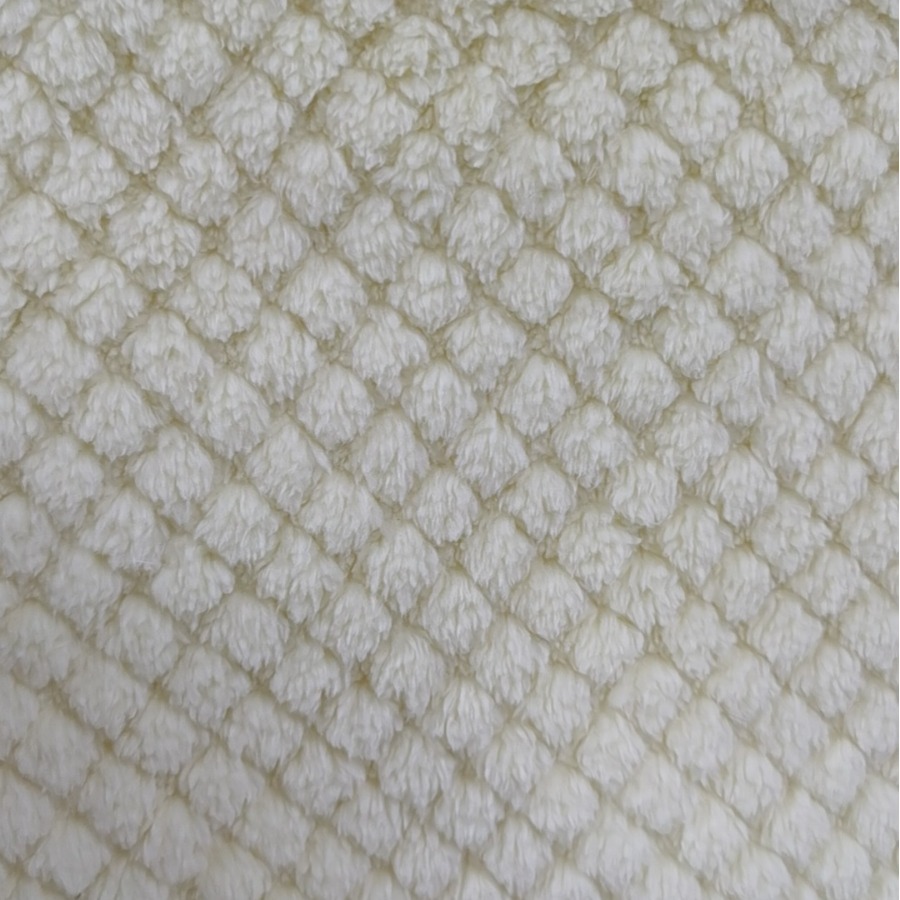 Dobles lados de flange de lana Jacquard Jacquard simple tela textil para el hogar pijamas tela para el hogar