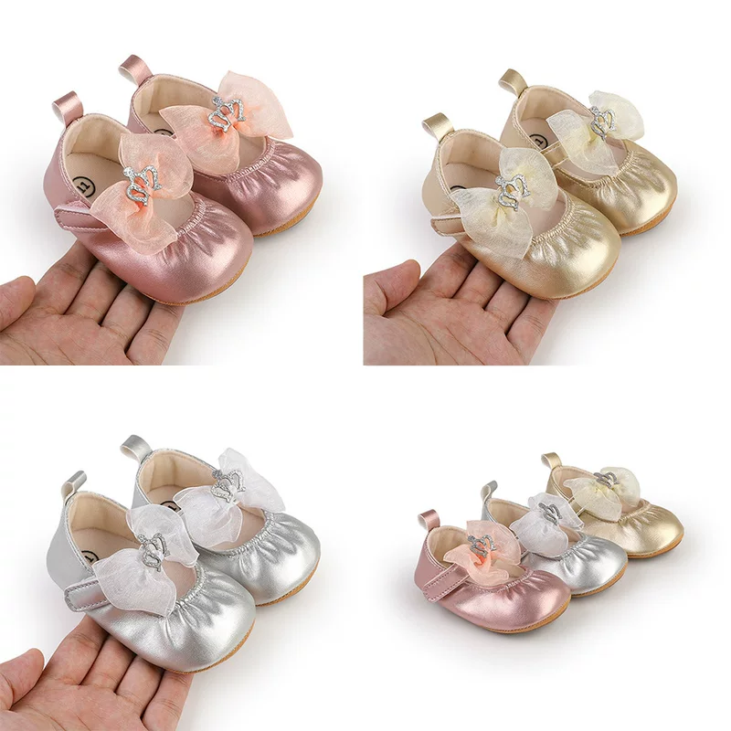 Footwear girl's for princess, children's non-slip shoes indoor, autumn, 0-1 years