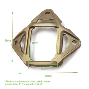 SOTAC-GEAR Helmet Stand Cuttlefish Dried Head Protector Champagne Brown Challenge Shooting Sport Sport Protector