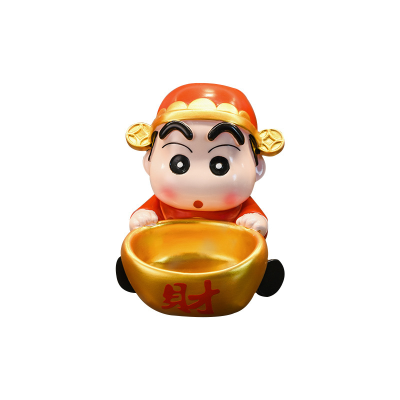 クレヨンしんちゃん財神収納入戸玄関装飾品ホームリビングテレビ酒場引っ越し新居プレゼント|undefined