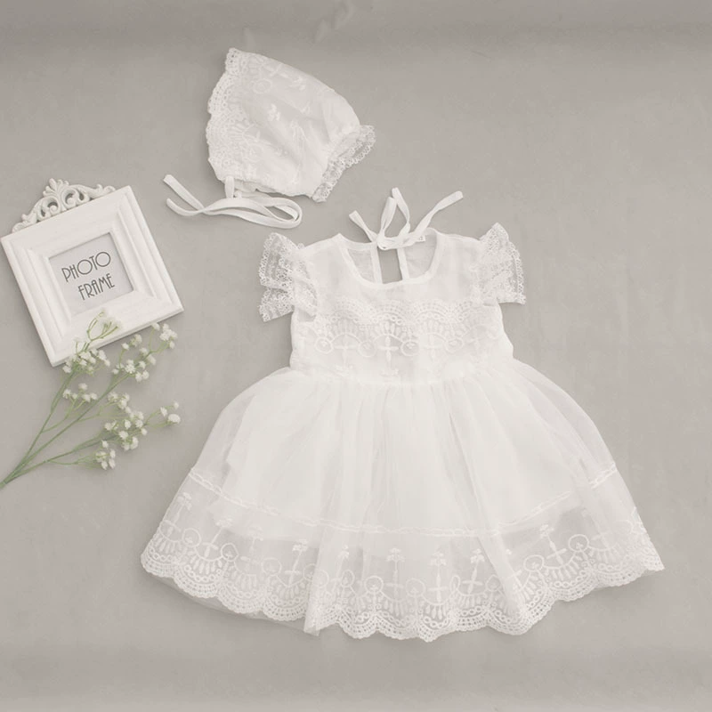 Детская юбка принцессы-юбка-пачка Платье для девочки на один год Свадебное платье для девочки-цветочка