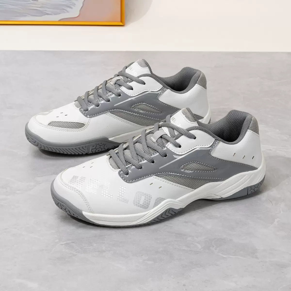 新款防滑透气柔软减震除臭耐磨网球鞋男士运动系列专业训练运动鞋