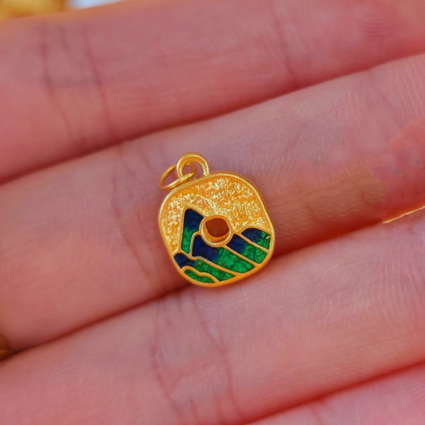 단천리 강산(청록색)