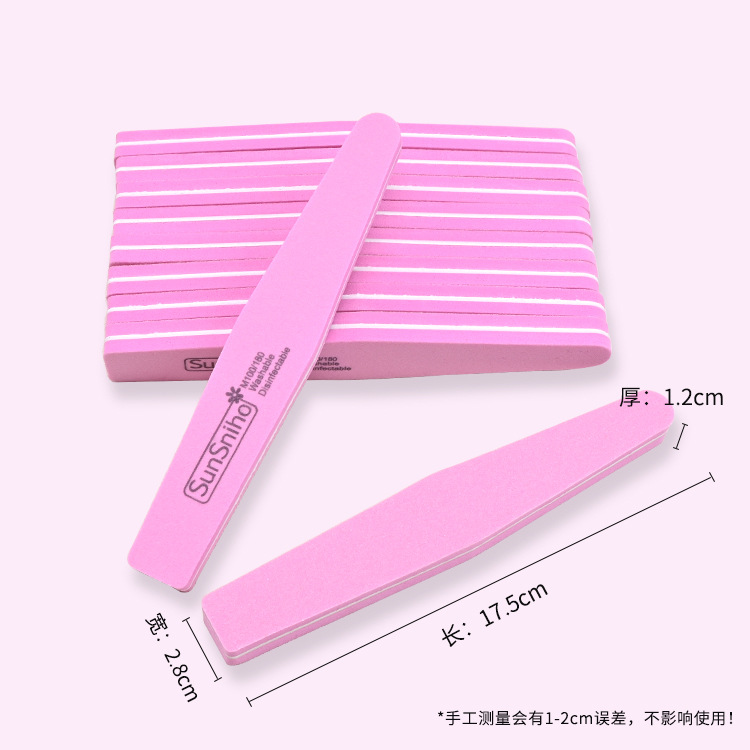 Lima Romboide para Uñas de Esponja, Doble Cara, para Manicura image 5