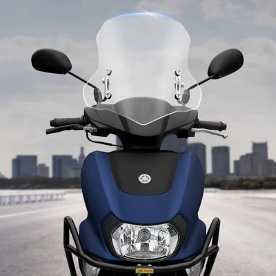 Motorcycle bumper, Yamaha Xuying 125 Bumper - 40-high-transparent-front-windshield-mounting-bracket