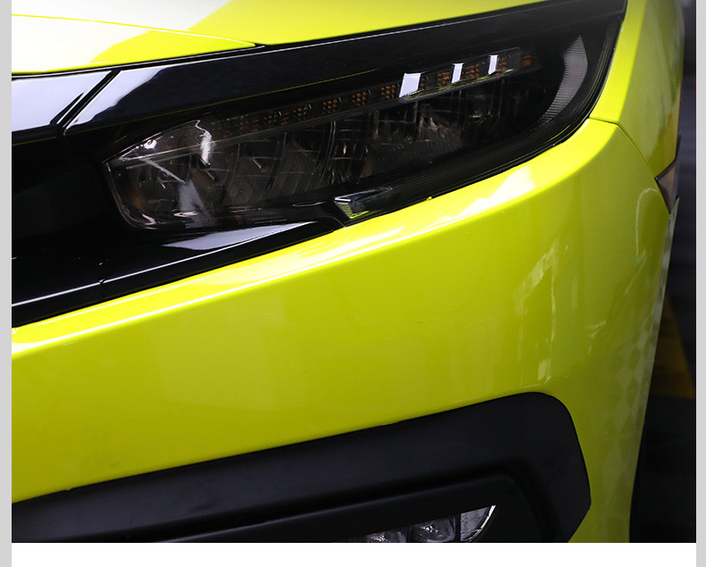 Suitable for Honda Tpu Light-Controlled Blackened Headlight Film and Tail Light Color-Changing Film Life Civic Enjoy Jede Si Bo Rui Ying-