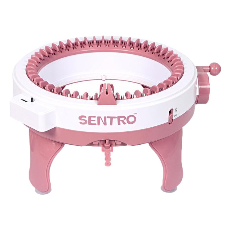 48-PIN cilindro de mano de gran tamaño máquina de tejer DIY creativo sombrero de lana bufanda calcetines máquina de tejer