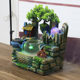 Foreign trade cross-border fish tank rockery water housewarming opening fortune craft living room home decoration resin craft ornaments