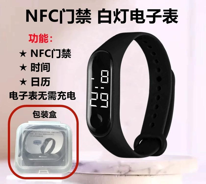 Умный браслет M6 NFC, монитор пульса и давления, SpO2, водонепроницаемый, 15-дневный запас работы