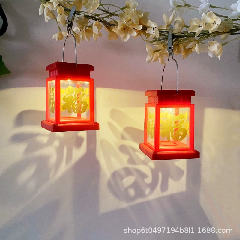 Пятно солнечный фонарь новогодний свет солнечный китайский красный фонарь Вилла дверь декоративная лампа двор лампа