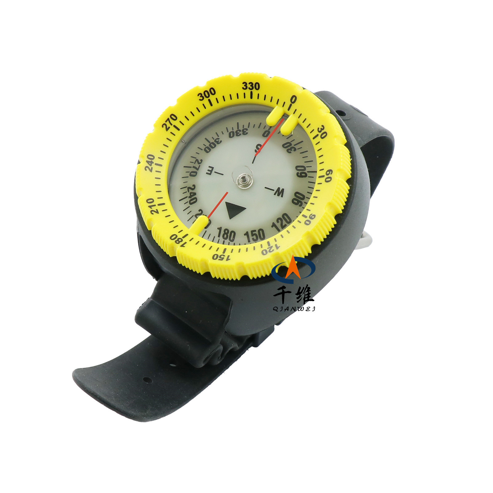 Nuevo producto sumergible fuerte magnético 50 m cuerda elástica brújula brújula brújula bajo el agua con brújula impermeable luminosa en stock