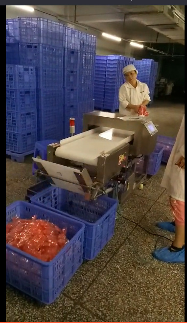 台式检针机验针机食品药材断针金属探测器输送式全金属检针机