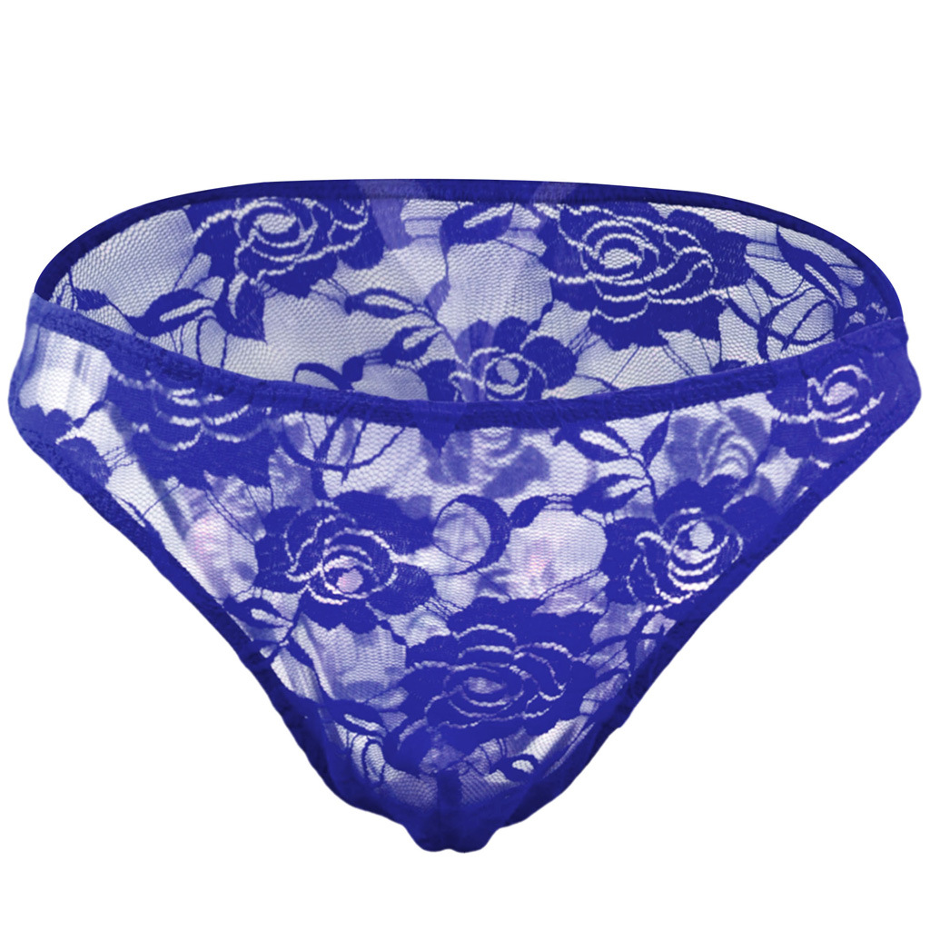 Tzy498S男士男式情趣内衣内裤批发 网纱透明玫瑰低腰三角裤