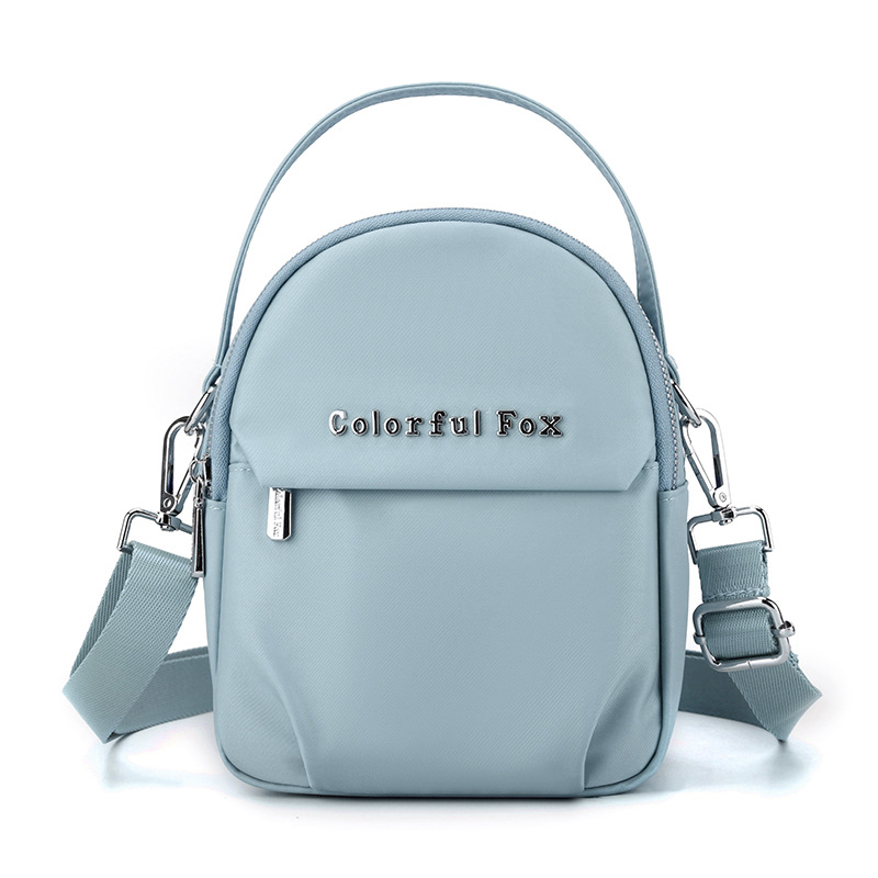 Colorful Fox women's Korean version fashion trend multi-layer shoulder minimalist phone key crossbody bag_voghion.com