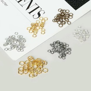 Open Ring Buckle Handmade DIY Material Earrings Bracelet Necklace Pendant Connection Single Ring Chain Jewelry Accessories New Style