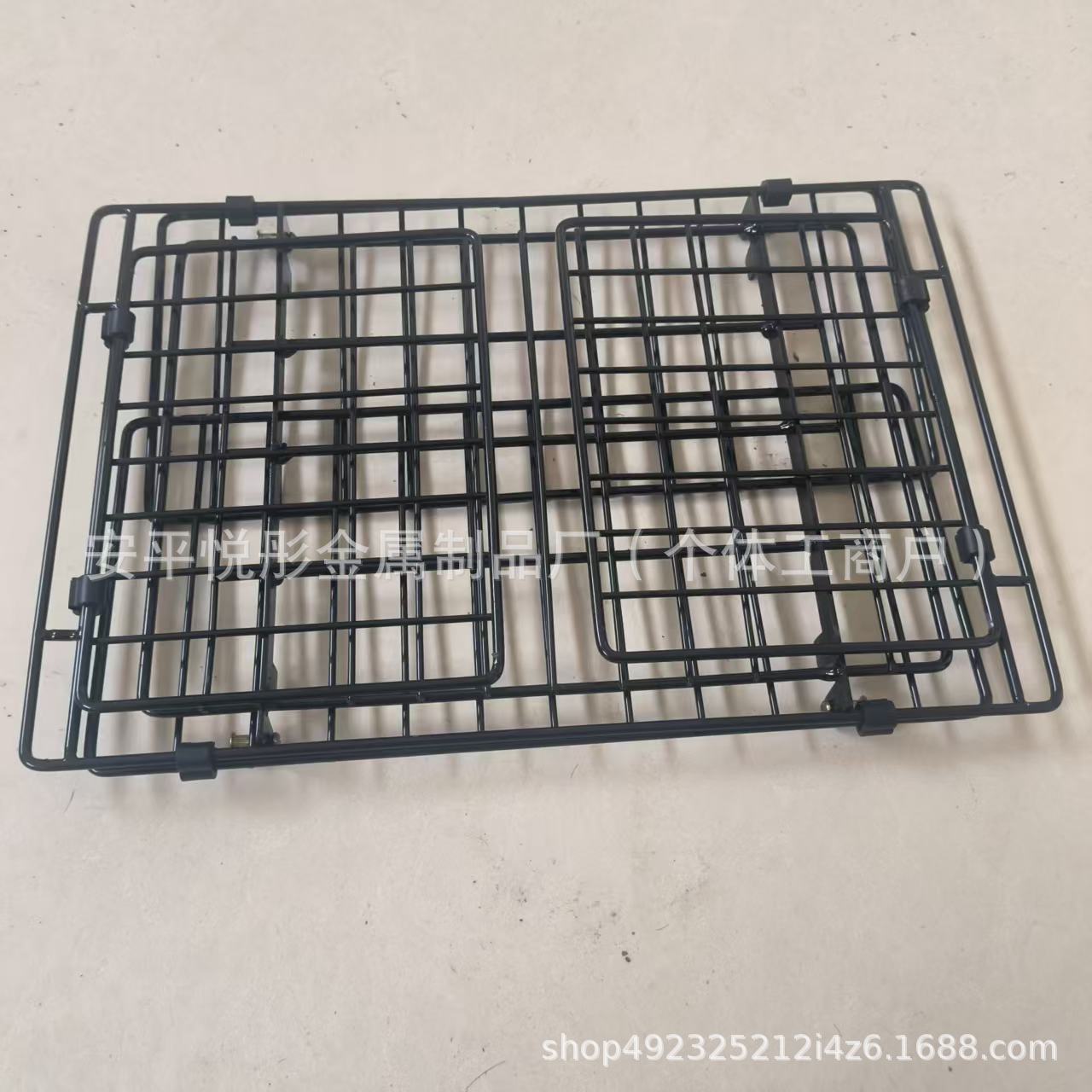 网筐篮收纳篮露营折叠沥水篮折叠收纳篮悦彤深加工浸塑电泳不锈钢