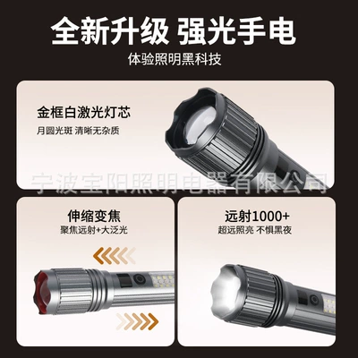 Battery Life, High-Power White Laser, UV fənərlər