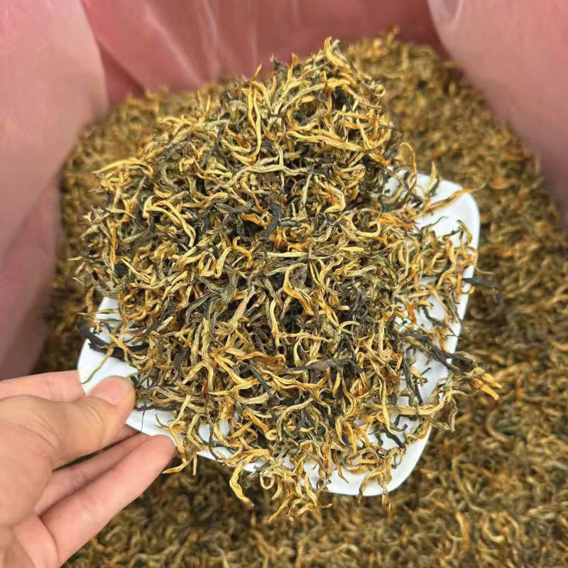 云南滇红古树红茶金毫凤庆古树红茶散茶金丝大树红茶500克滇红茶