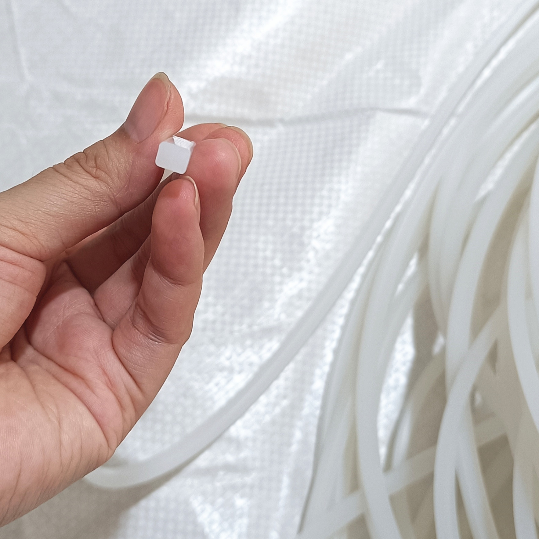 3*5硅胶扁条 包边封边硅胶条 硅胶方条扁条矩形实心胶条