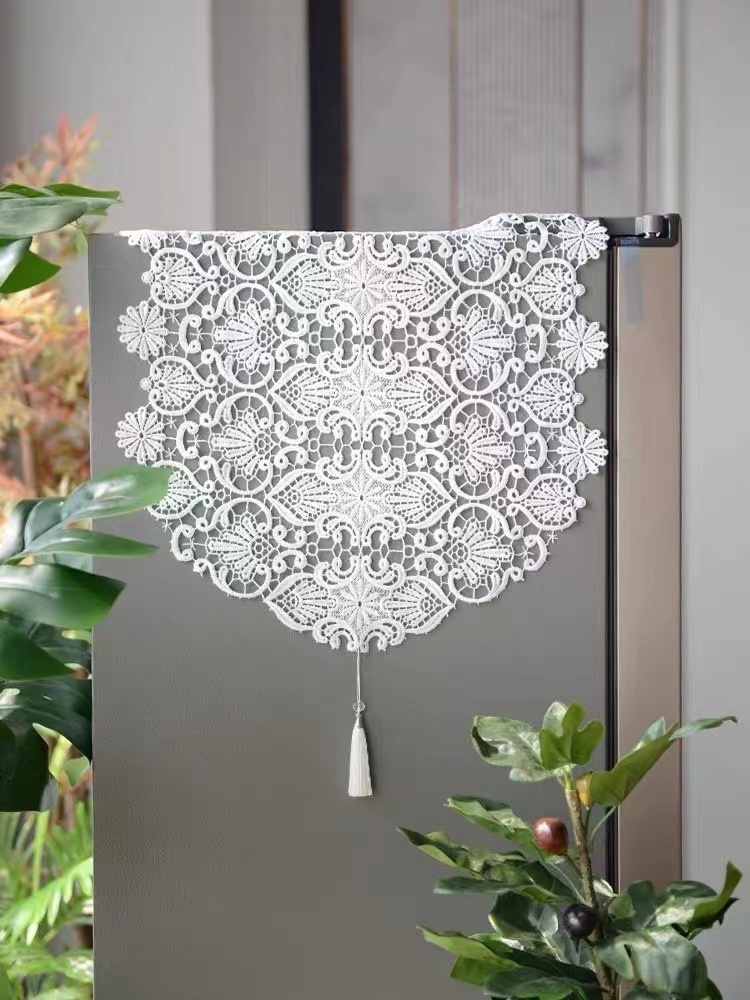 European Accessible Luxury Lace Piano Cover Simple Modern Table Flag…
