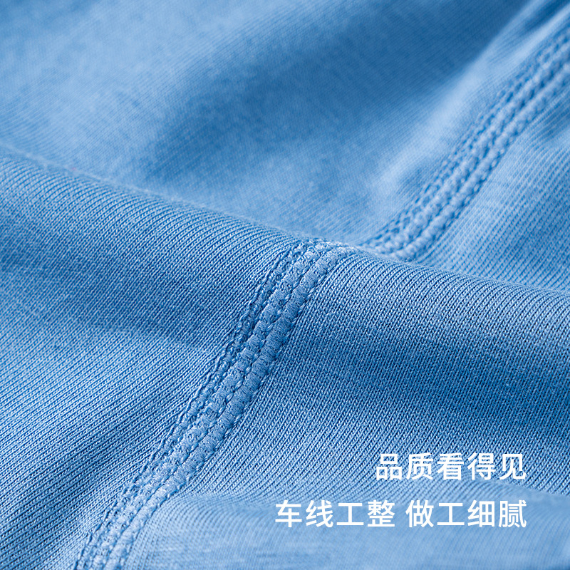 Un tipo de ropa interior de algodón puro para niños dibujos animados dinosaurio niño boxer verano niño pequeño y mediano niño antibacteriano niño cuadrangular al por mayor