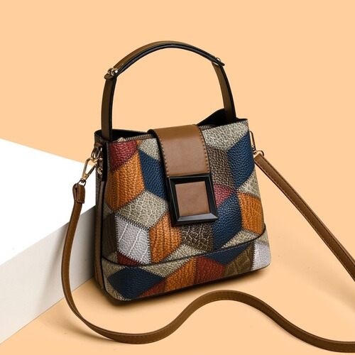 Bag Spring Versatile Bucket Bag Fashion Trend Single Shoulder Hand-held Bag Stylish Large Capacity Crossbody Women's Bag