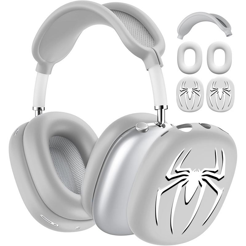 Apple airpodsmax ヘッドフォンシェル、シリコンイヤーマフ保護カバー、落下防止、傷防止、つや消しの質感、高級感に適しています。|undefined