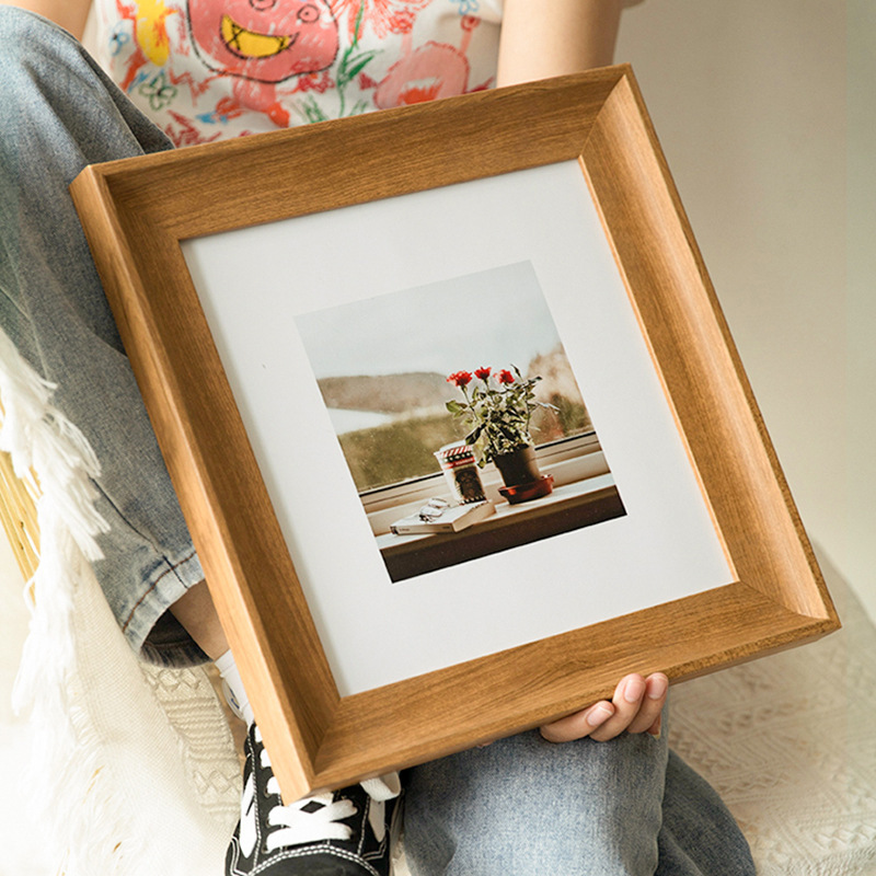 Calligraphy and Painting Mounted Picture Frame Wall Calligraphy Square Frame Simple Children's Square Poster Puzzle Photo Frame Calligraphy and Painting Mounted Picture Frame Wall Calligraphy Square Frame Simple Children's Square Poster Puzzle Photo Frame