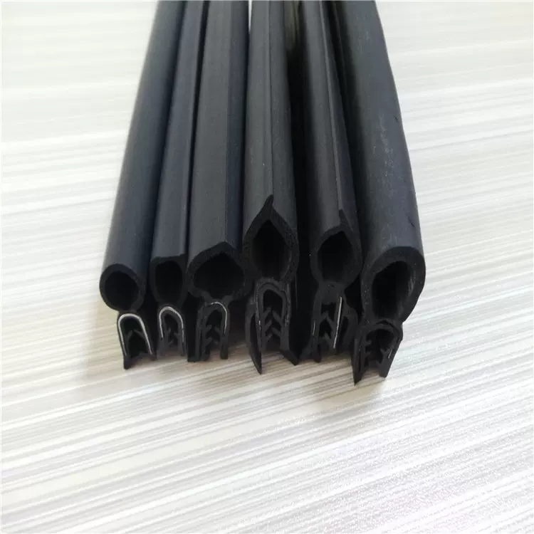 U型橡胶复合机柜密封条防尘防水防撞电器控制柜密封条箱柜密封条