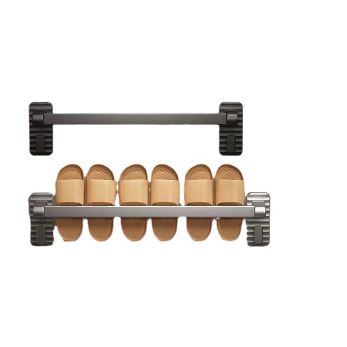 Bathroom Slipper Rack Without Drilling Slipper Organizer Indoor Shoe Rack Wall Mounted Hanging Bathroom Shoe Holder Rental Accommodation