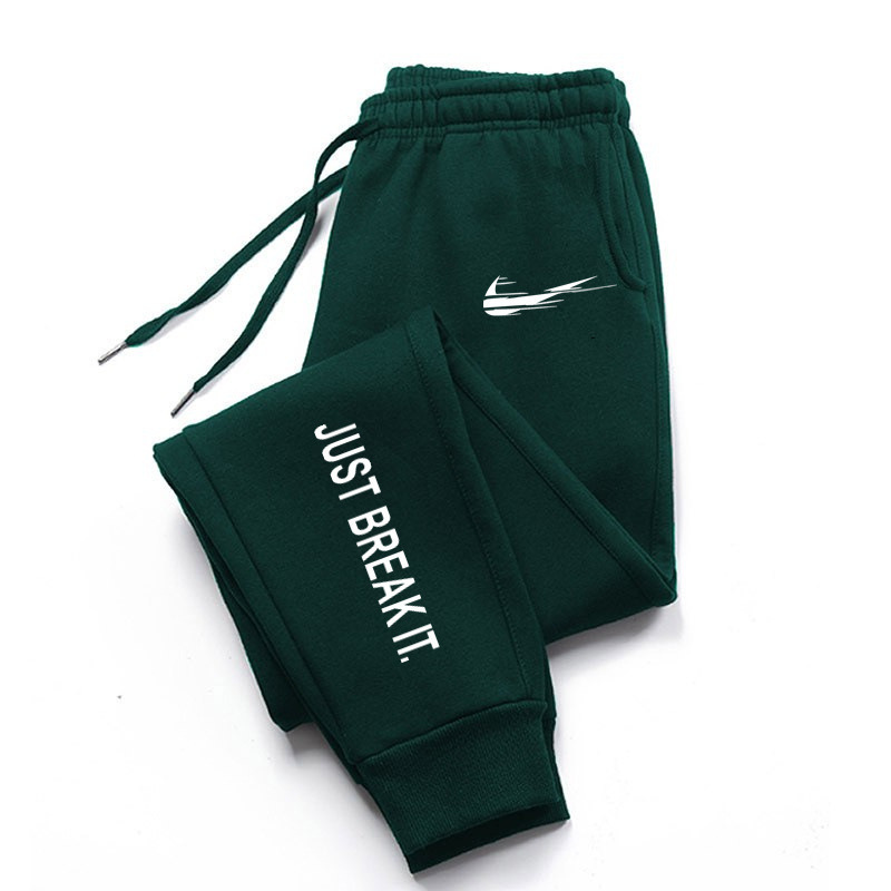 2024 Comfortable Men's Sweatpants Autumn and Winter New Casual Pants Sports Jogging Pants Unisex Fleece Sweatpants Harajuku Street Style