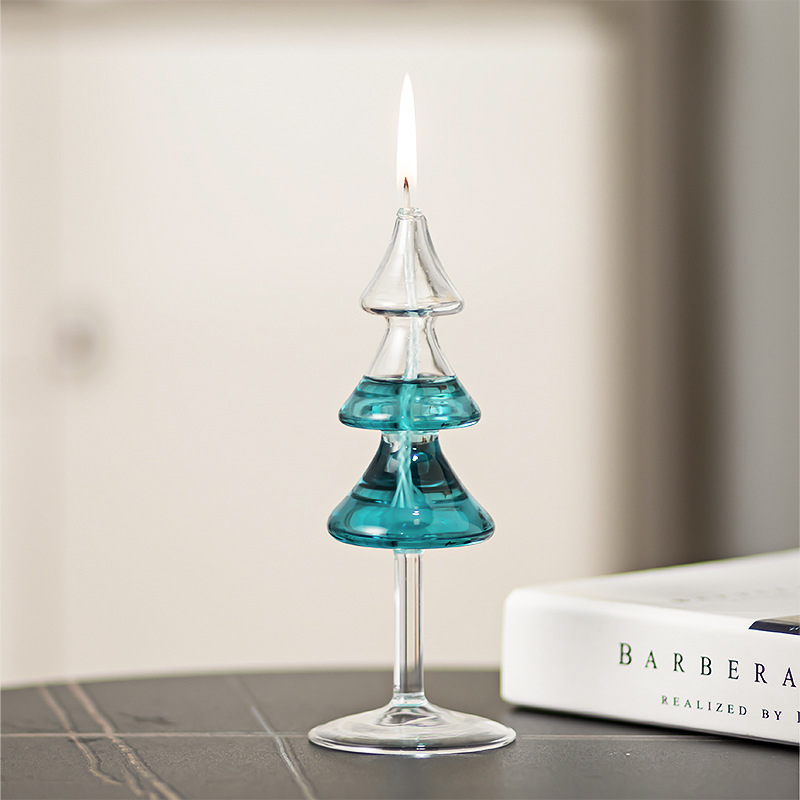 Creativo candelabro de cristal estilo europeo lámpara aceite simple personalidad romántica vela cena transparente decoración del hogar