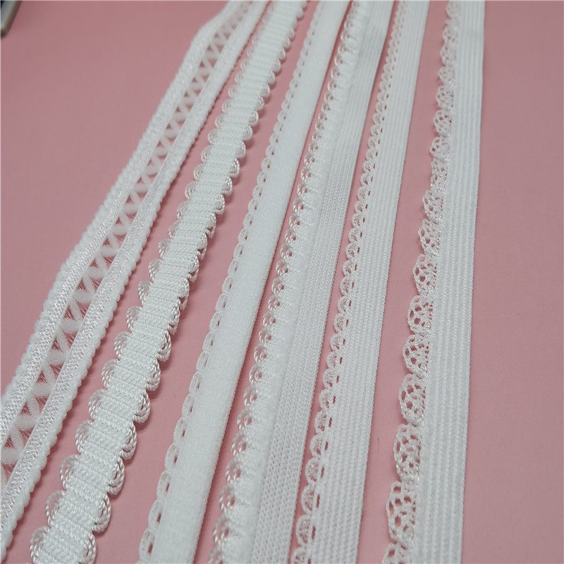 现货供应牙边带皇冠牙 锦纶氨纶弹力柔软花边 内衣裤边辅料松紧带