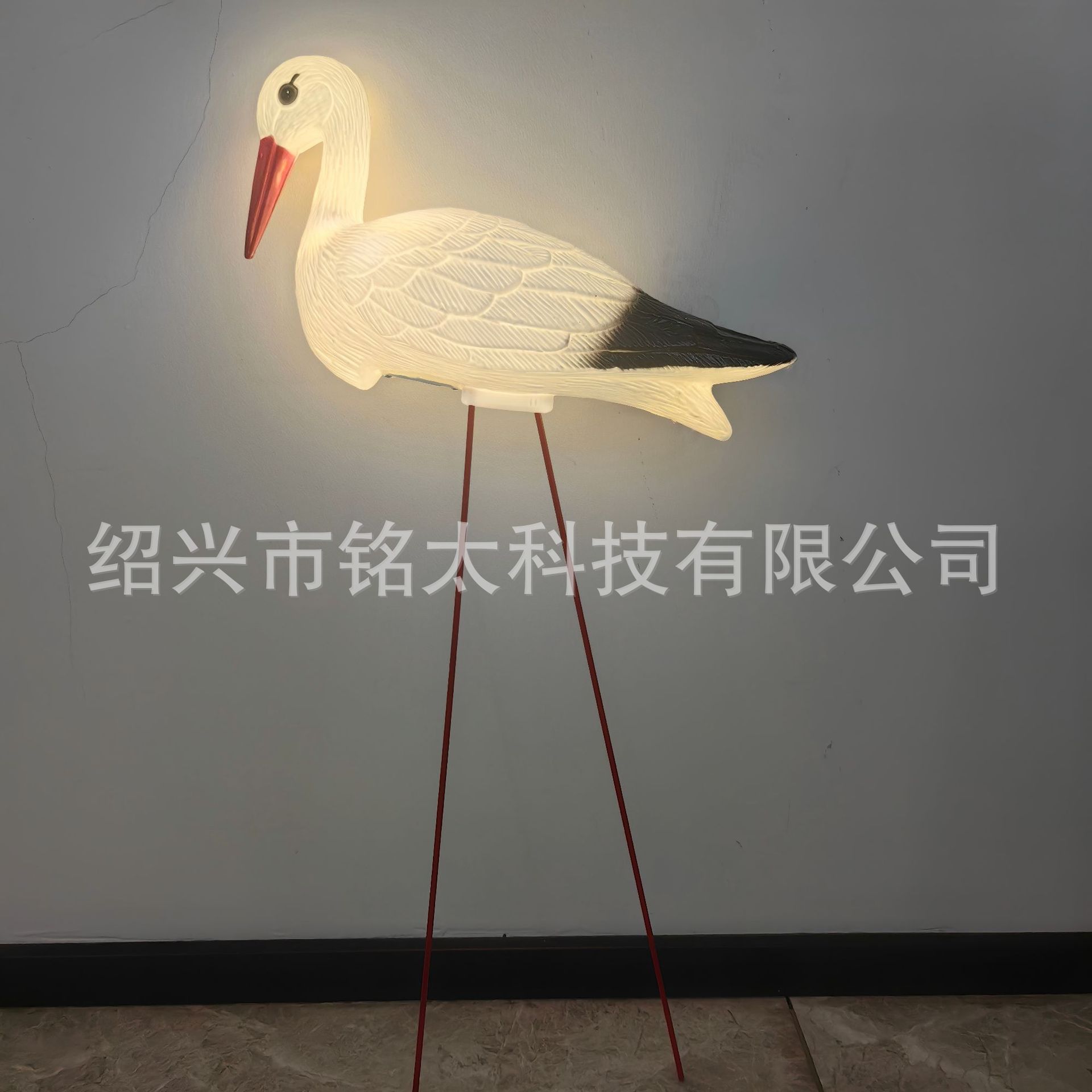 Садовая фигурка птица (фламинго, журавль, сорока) Mingtai Technology