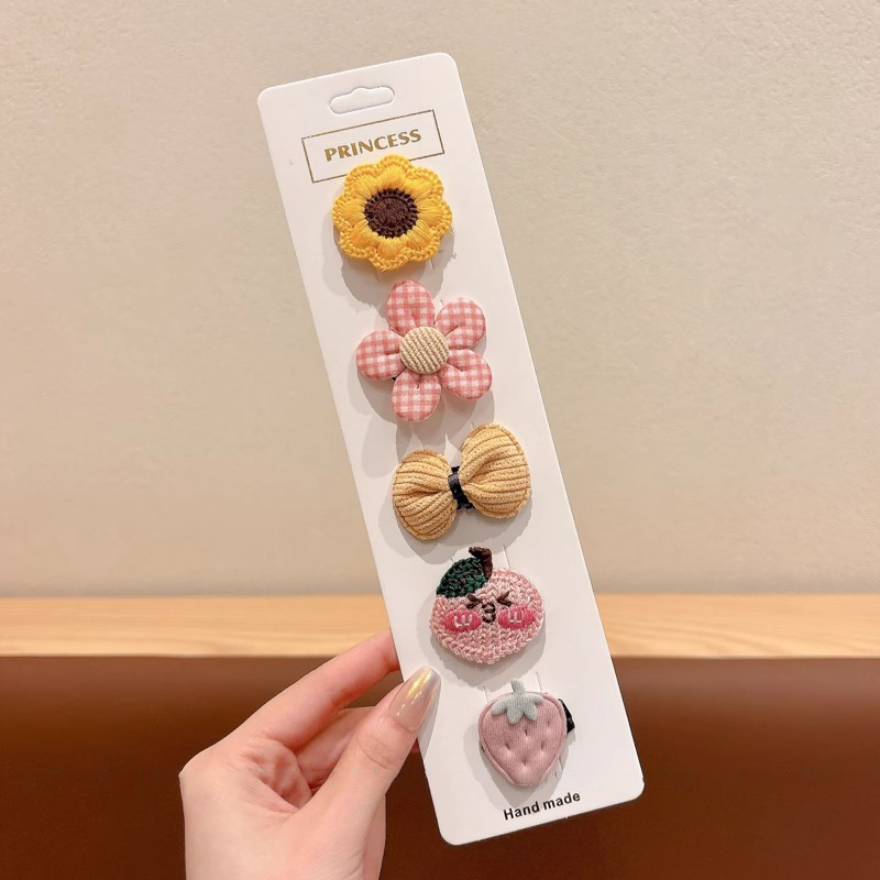 Clip de pelo para bebés no lesiones, clip de pelo para bebés, lindos clips de pelo para niñas, todo incluido para niños, toque de cabeza para bebés