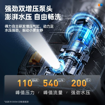 Portable car washer, with High-Pressure Water Gun for Home