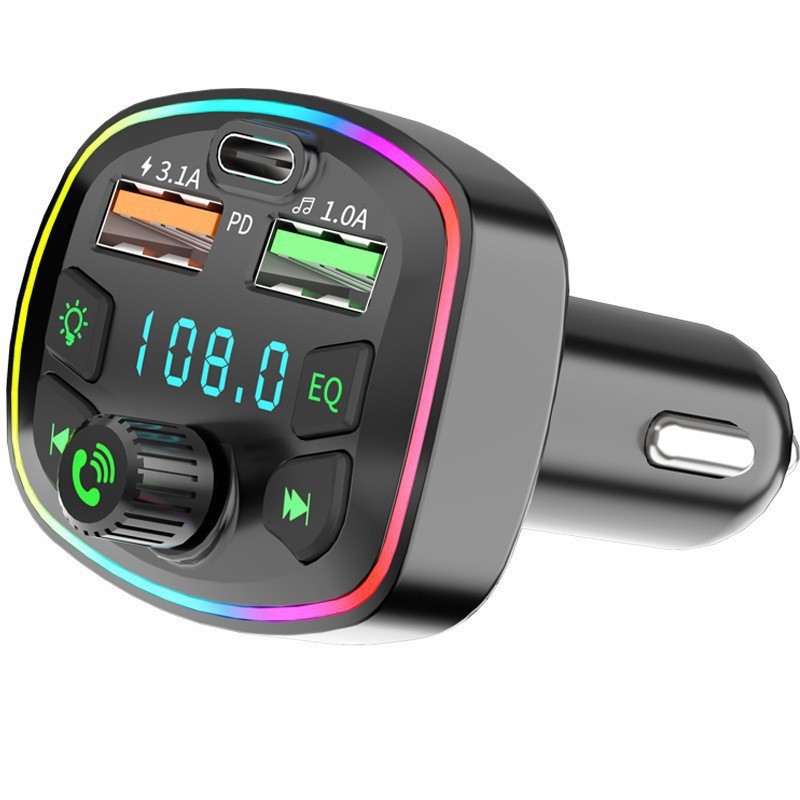 国境を越えた電子商取引メーカー直販車載 Bluetooth MP3 プレーヤーハンズフリー通話音声ブロードキャスト PD 高速充電 U ディスク|undefined