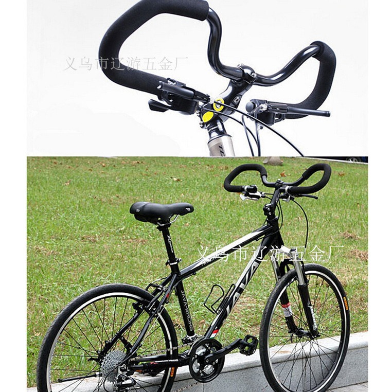 Travel vehicle bicycle butterfly handle Sponge handle cover long-distance road Road sponge handle Belt
