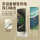 22.5W charging treasure 10000 mA compact portable belt line rotating bracket tail plug capsule mobile power supply