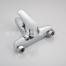 防溅水三联淋浴龙头冷热龙头混水阀家用优质型淋浴浴缸水龙头批发