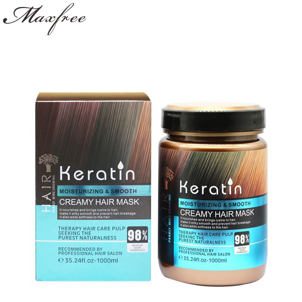 厂家直销 Keratin角蛋白洗护装头发护理干枯毛躁发膜倒膜免蒸发膜|ms