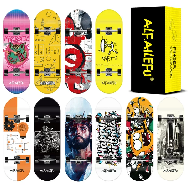 Cross-Border Source Factory Finger Skateboard 32mm Maple Fingertip Professional Universal Palm Scooter Handmade Road