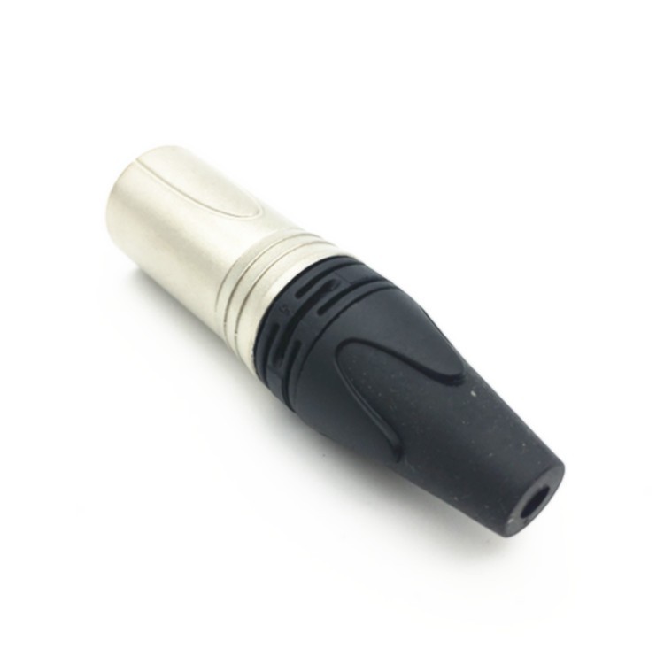 内螺纹镀镍卡侬头3P公头 话筒音响麦克风调音台功放机插头