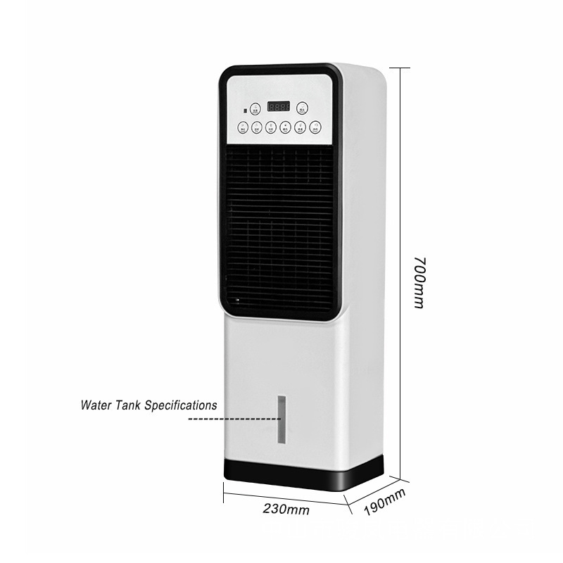 新型米国規格220V/110V縦型エアコンファン、越境冷暖両用、家庭用寝室暖房機|undefined