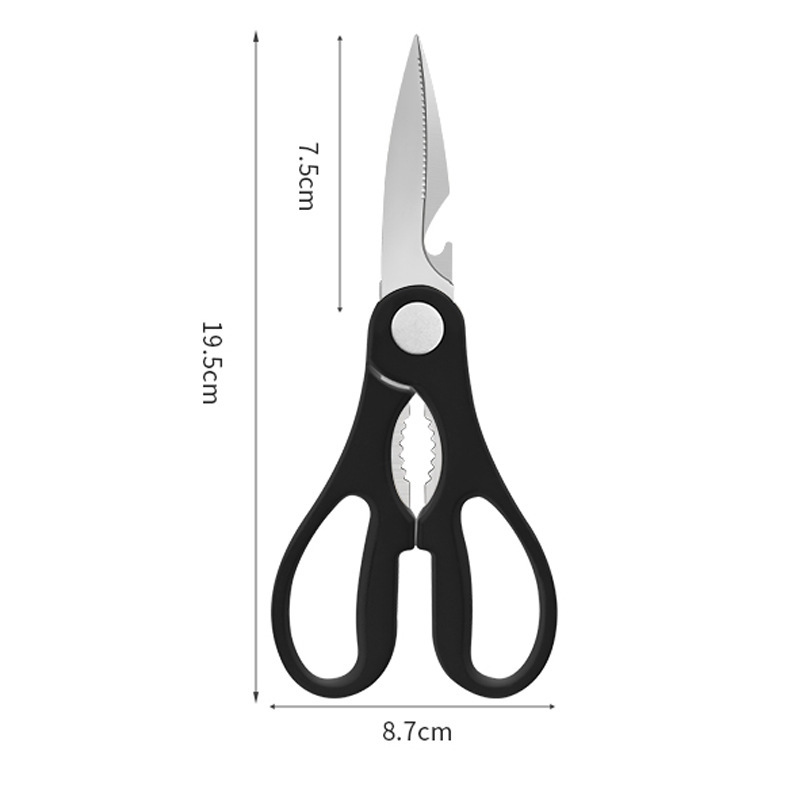 Multifuncional para matar peces tijeras de hueso de pollo tijeras de cocina tijeras de acero inoxidable tijeras de hueso de pescado