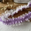 1 meter long, about 4 centimeters wide, purple