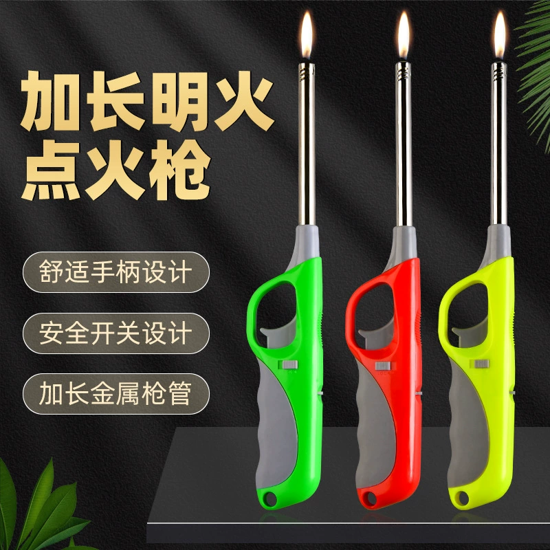 Заводская прямая удлиненная Электронная зажигалка кухонная газовая плита на сжиженном газе воспламенитель новая палочка зажигания открытого пламени